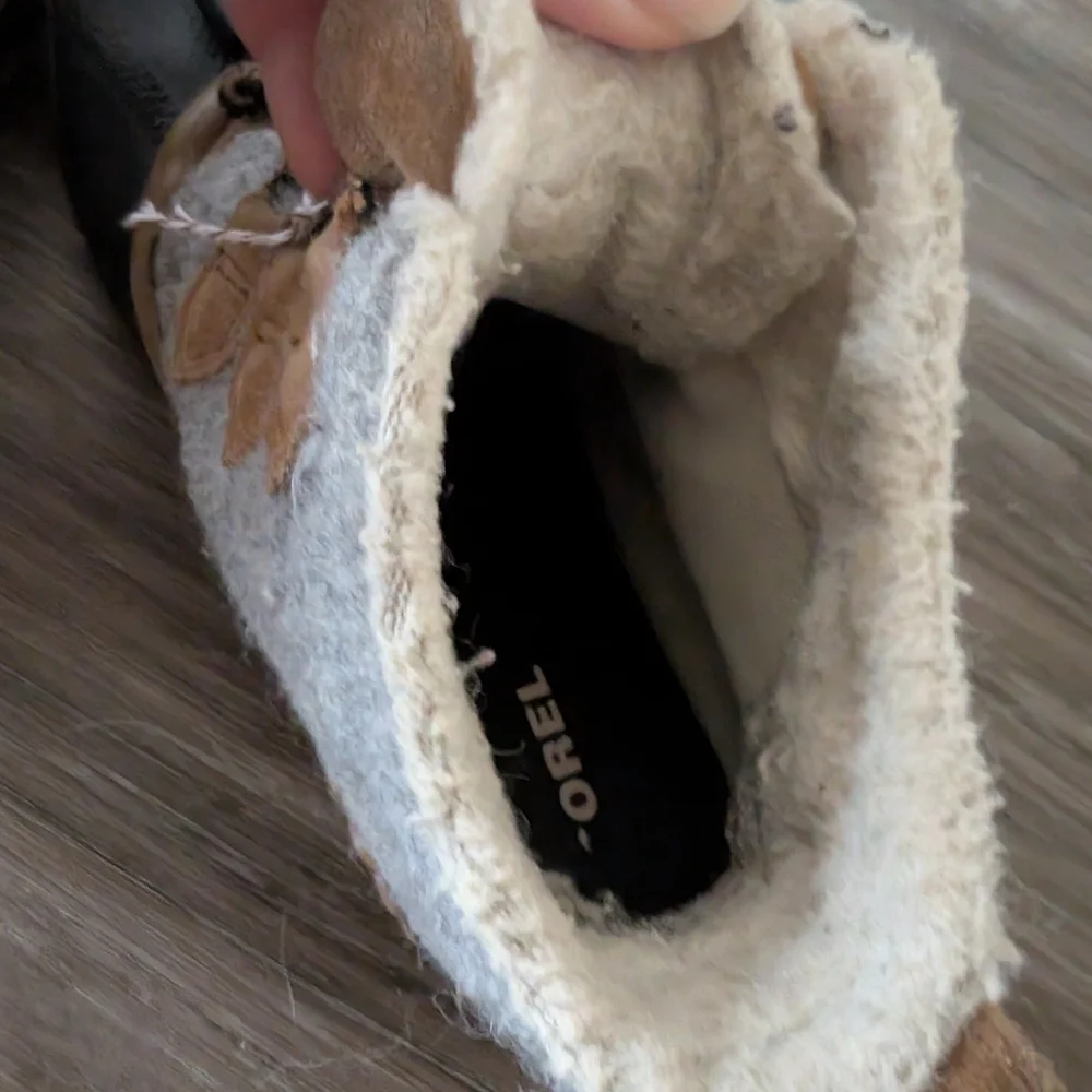 Cozy Kids' Winter Boots - Gray‎ and Brown